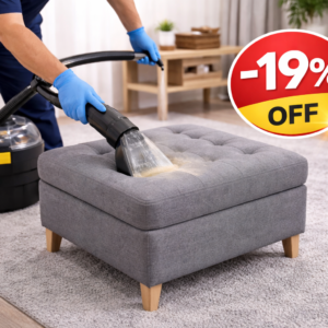 Ottoman Cleaning – Deep Steam Upholstery Care