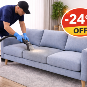 3-Seater Sofa Cleaning – Deep Upholstery Care