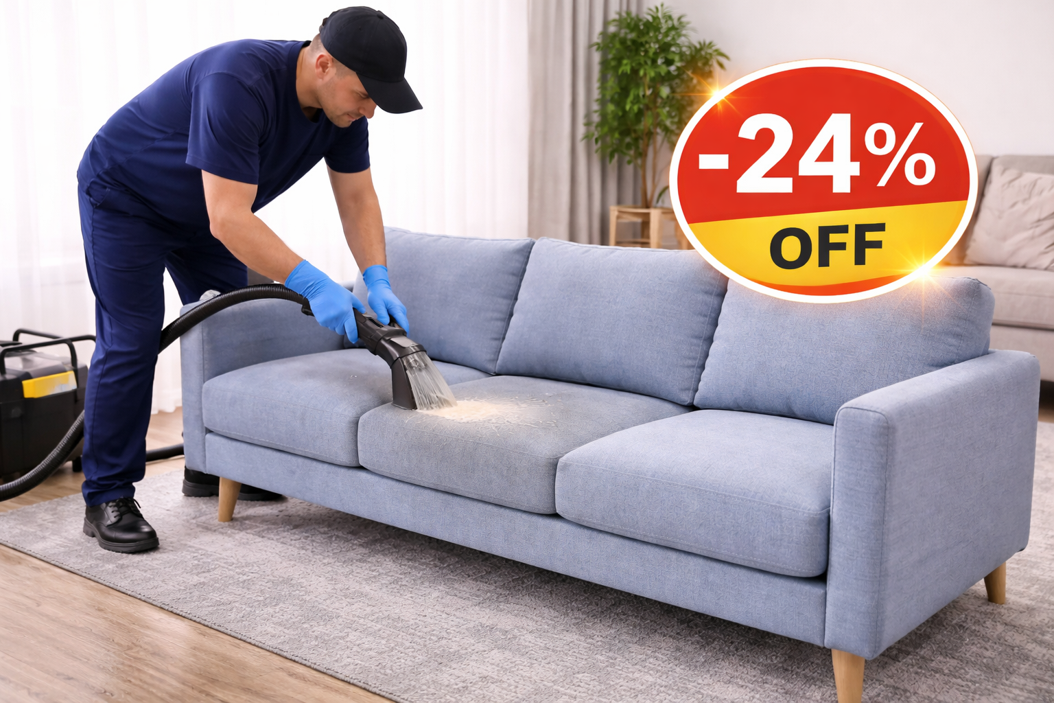 3-Seater Sofa Cleaning – Deep Upholstery Care 3-Seater Sofa Cleaning – Deep Upholstery Care
