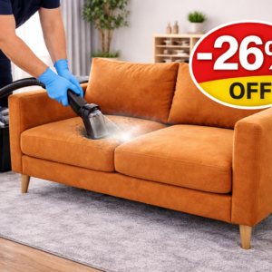 2-Seater Sofa Cleaning – Deep Steam Upholstery Care