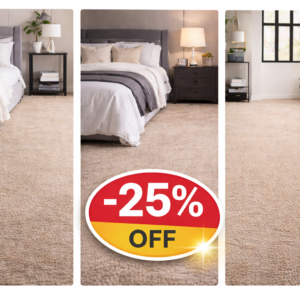 3-Bedroom Carpet Cleaning – Professional Deep Clean Package