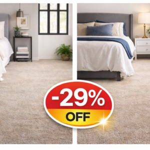 2-Bedroom Carpet Cleaning – Professional Deep Clean Package
