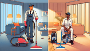 cover story on Professional Carpet Cleaning vs DIY: Choosing the Best Option