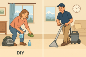 cover story on Professional Carpet Cleaning vs DIY: Denver Homeowners Guide