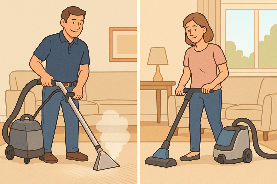 cover story on Steam Cleaning vs Dry Carpet Cleaning: Find the Best Method for You