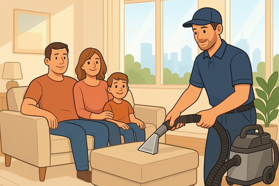 cover story on The Real Upholstery Cleaning Benefits for Denver Homes