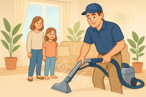 cover story on Carpet Cleaning Allergies: Remove Allergens & Breathe Easier