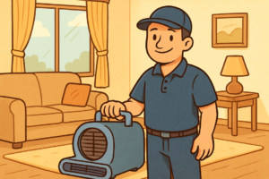 cover story on Carpet Drying Time: A Guide for Denver Homeowners
