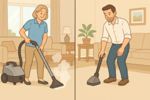 cover story on Steam vs Dry Carpet Cleaning: Find the Best Method for Your Home