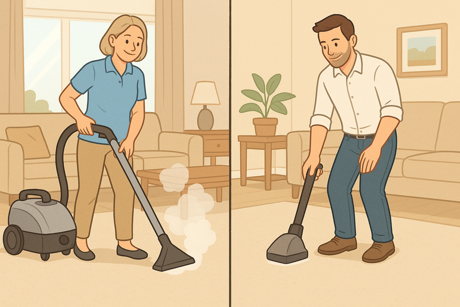 cover story on Steam vs Dry Carpet Cleaning: Find the Best Method for Your Home