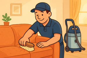 cover story on Clean a fabric sofa safely: DIY tips and pro advice