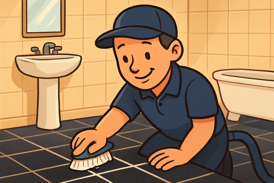 cover story on How to Clean Black Grout: Restore Your Grout to Like-New Condition